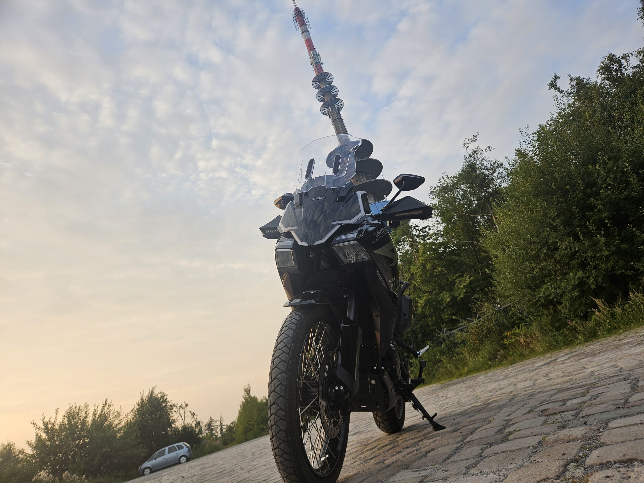 Negatives an der Zontes 703 F